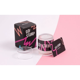Go! Stamp, Двойной штамп и мини-скрапер glitter